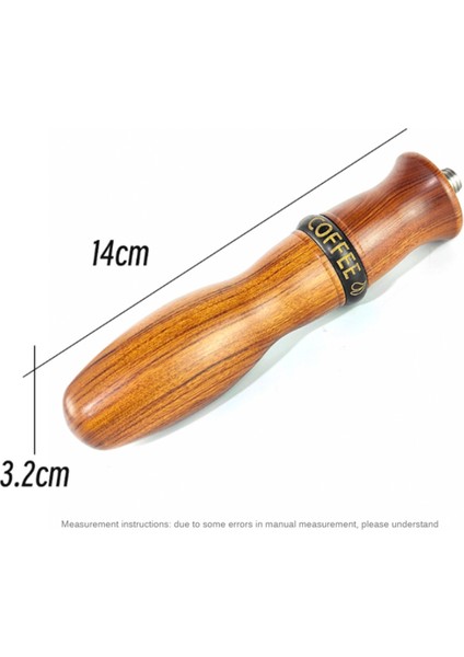 Kahve Masif Ahşap Saplı M10, Döner Kolu Espresso Kahve Makinesi Araçları Aksesuarları Barista Ev A Için (Yurt Dışından) fiyatları