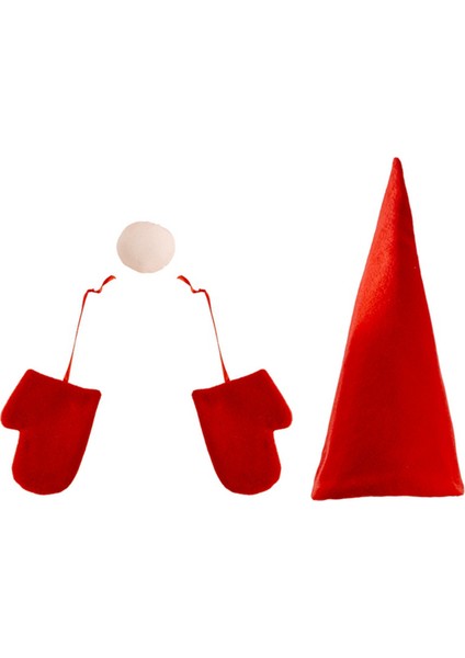 Noel Ağacı Dekor Noel Partisi Malzemeleri Kırmızı Noel Süsleri Noel Baba Şapkası Tatil Noel Şapka Süsleme (Yurt Dışından) fiyatları