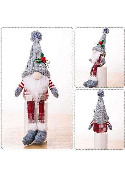 Ev Için Gnome Bebek Dekorasyonu Dangle Bacak Raf Bakıcıları Iskandinav Tomtes Süsler B (Yurt Dışından) fırsatları