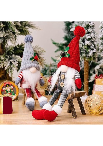 Ev Için Gnome Bebek Dekorasyonu Dangle Bacak Raf Bakıcıları Iskandinav Tomtes Süsler B (Yurt Dışından) indirimleri