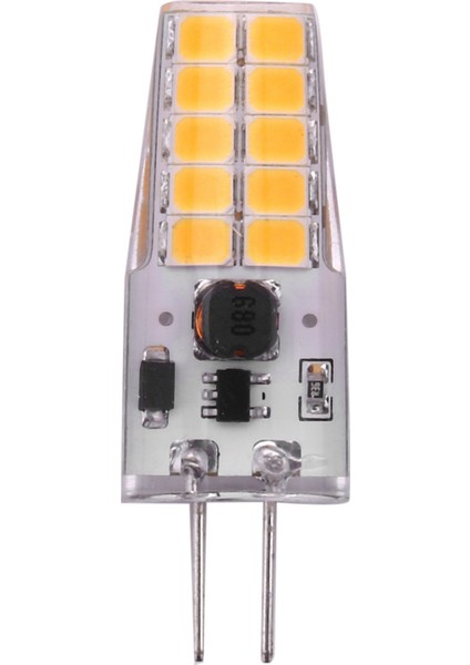 30PCS G4 LED Ampul AC/DC12V-24V 3W LED G4 Işık 20LED 360 Işın Açısı Işık 2835SMD 30W Halojen Lambayı Değiştirin, Sıcak Beyaz (Yurt Dışından)