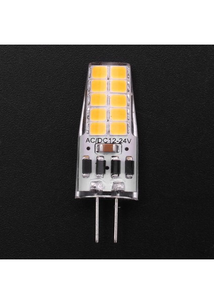 30PCS G4 LED Ampul AC/DC12V-24V 3W LED G4 Işık 20LED 360 Işın Açısı Işık 2835SMD 30W Halojen Lambayı Değiştirin, Sıcak Beyaz (Yurt Dışından)