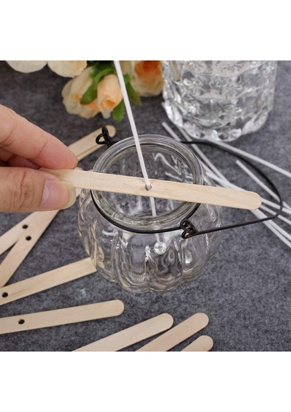 Mum Yapımı Kiti, Ahşap Mum Fitil Tutucular, Mum Fitili Etiket, Mum Fitilleri Mum Dıy Craft Için Mum Merkezleme Aracı (Yurt Dışından) indirimleri