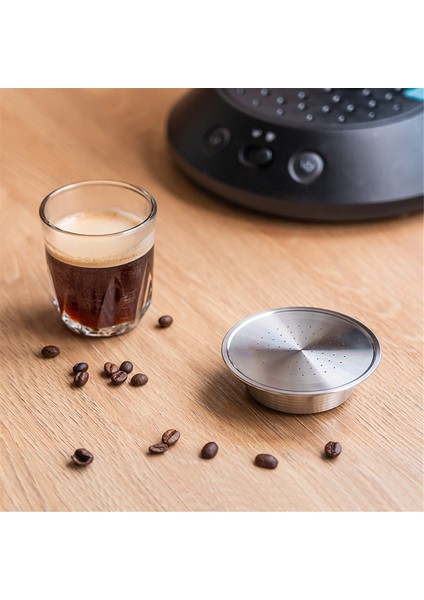Philips Senseo HD7801 Kahve Kapsül Makinesi Için Yeniden Kullanılabilir Kahve Kapsülü Çevre Dostu Doldurulabilir Kapsüller Espresso Makinesi (Yurt Dışından)