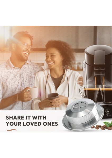 Philips Senseo HD7801 Kahve Kapsül Makinesi Için Yeniden Kullanılabilir Kahve Kapsülü Çevre Dostu Doldurulabilir Kapsüller Espresso Makinesi (Yurt Dışından)