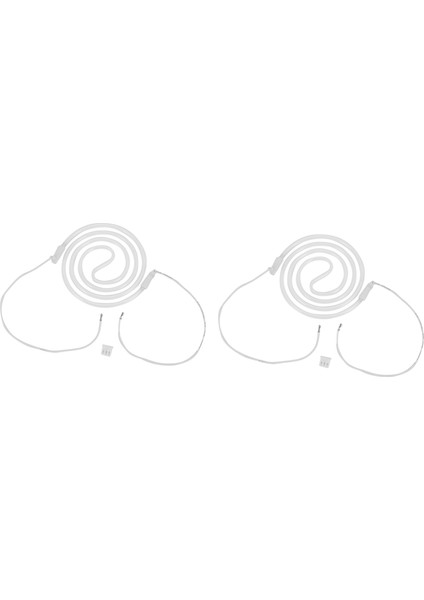 2x Uv Spiral Ampul Tüp Için 12/36/48 W LED Lamba Elmas Şekilli Tırnak Kurutucu Tırnak Sanat Araçları Tırnak Lambaları Tırnak Sanat Manikür (Yurt Dışından)