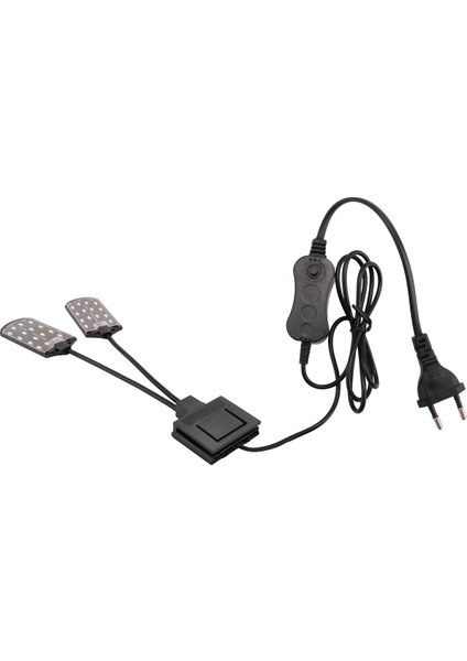 X7 Çift Kafa Süper Parlak LED Su Bitkisi Büyümek Lamba Akvaryum Işık Su Geçirmez Klipsli Balık Tankı Lambası Ab Tak (Yurt Dışından) fiyatları