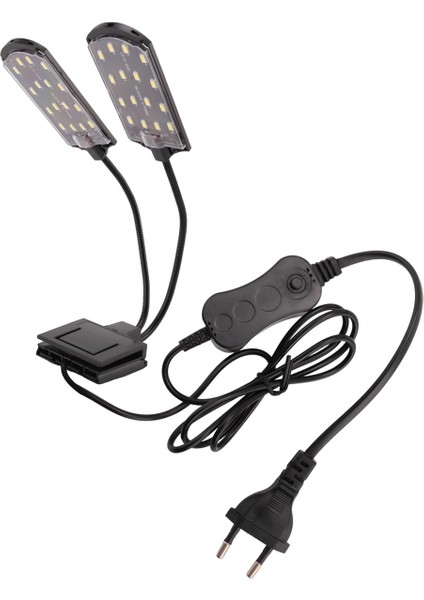 X7 Çift Kafa Süper Parlak LED Su Bitkisi Büyümek Lamba Akvaryum Işık Su Geçirmez Klipsli Balık Tankı Lambası Ab Tak (Yurt Dışından) modelleri