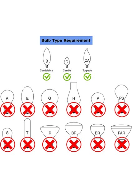 Avize Abajurlar Üzerinde 6 Beyaz Kumaş Kumaş Klipsli Set, E14 Duvar Lambası Avize Ev Dekorasyonu Için Yedek (Yurt Dışından) fırsatları