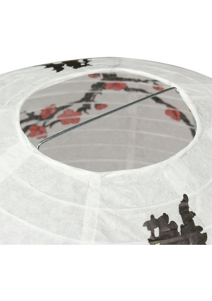 2x 30 cm Abajur Kağıt Fener Oryantal Tarzı Işık Dekorasyon Erik Çiçeği (Yurt Dışından)