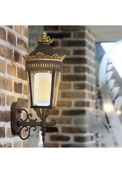 LED Alev Efektli Ampul E27, Dekoratif Gerçekçi Yangın Yerçekimi Ampul, Festival Dekorasyon Lambası, Beyaz A (Yurt Dışından)