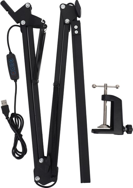 Kelepçeli 3x LED Masa Lambası, Ayarlanabilir Salıncak Kolu Masa Lambası, Çalışma/okuma/ofis/çalışma Için Modern Mimar Masa Lambası (Yurt Dışından) indirimleri