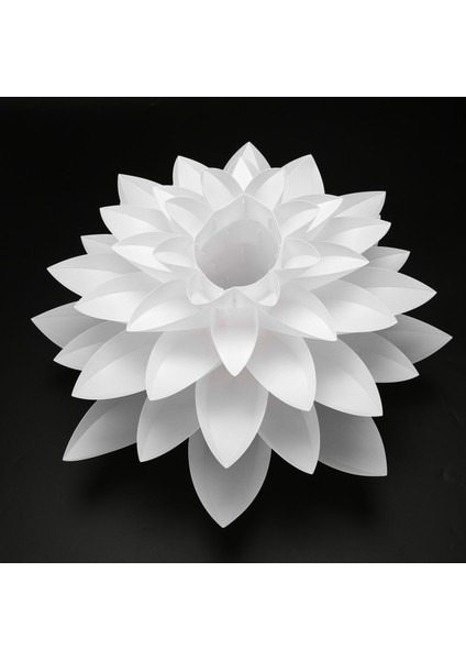 2x Lotus Avize Abajur Dıy Lotus Çiçeği Altı Katmanlı Abajur Romantik Oda Sarkık Aydınlatma Kapağı Otel Bar Dekor (Yurt Dışından)