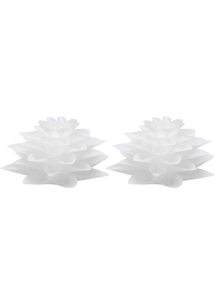 2x Lotus Avize Abajur Dıy Lotus Çiçeği Altı Katmanlı Abajur Romantik Oda Sarkık Aydınlatma Kapağı Otel Bar Dekor (Yurt Dışından) fiyatları