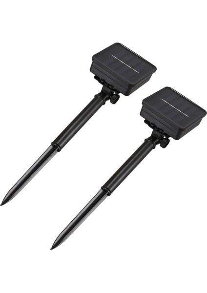 2x Solar Dize Işıklar, 10M 100LED Dış Mekan Dize Işıklar, Su Geçirmez Dekoratif Dize Işıklar (Yurt Dışından)