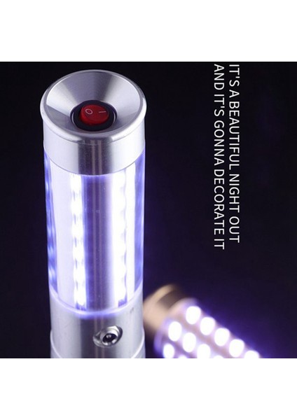 2 Adet LED Çakarlı Lamba LED Şişe Servis Işığı Yeniden Kullanılabilir Şampanya Şişesi Parti Konseri Için El Işığı, Abd Plug (Yurt Dışından)