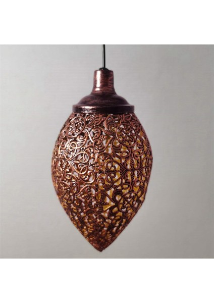 4x Güneş Enerjili LED Fas Asılı Fener Retro Fas Desen Projeksiyon Lambası Açık Bahçe Peri Işık Kiti (Yurt Dışından) modelleri