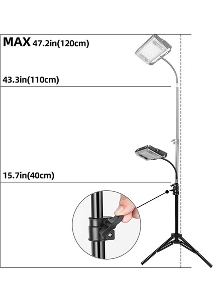 Standlı Grow Light, Iç Mekan Bitkileri Için Tam Spektrumlu LED Zemin Bitki Işığı, Açma/kapama Anahtarlı Grow Lamp Us Plug (Yurt Dışından) modelleri