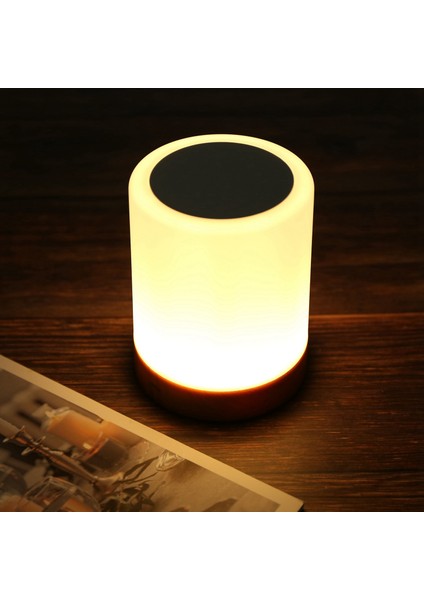 2x Gece Lambası, Yatak Odası Oturma Odası Için Dokunmatik Lamba Şarj Edilebilir Dahili ile Taşınabilir Masa Başucu Lambaları (Yurt Dışından) fırsatları