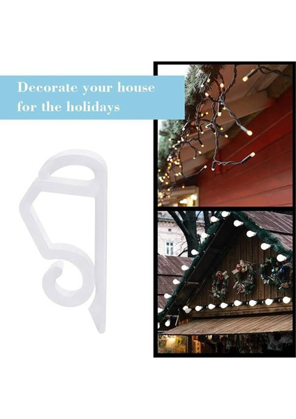 Noel Işıklı Uyarı Işareti Açık Oluk Kancası Hava Koşullarına Dayanıklı Dış Mekan Işıklı Uyarı Işareti Tatil Işıklı Uyarı Işareti Dekorasyon Için (Beyaz) (Yurt Dışından) fiyatları