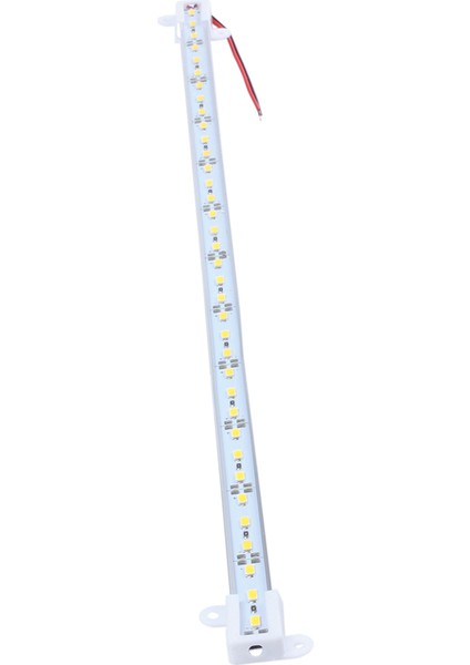 3x 50CM 12V 36 LED 5050 Smd Sert Şerit Bar Işığı Alüminyum Sert Sıcak Beyaz (Yurt Dışından)