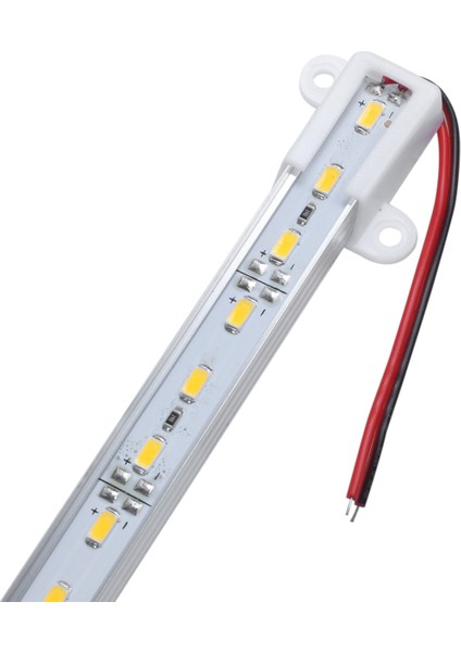 10 Adet 50 cm 12 V 36 LED 5050 Smd Sert Şerit Bar Işığı Alüminyum Sert Sıcak Beyaz (Yurt Dışından) modelleri