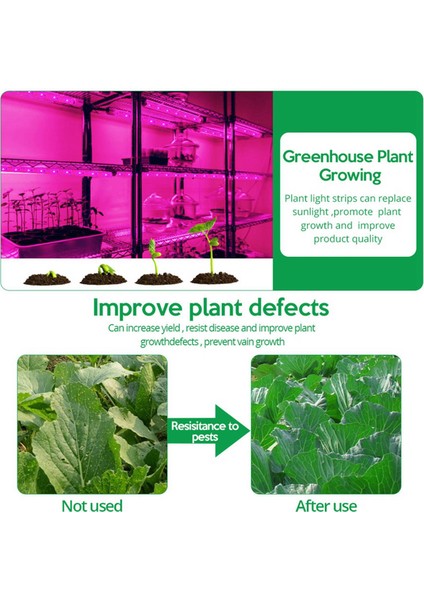 2x LED Büyümek Işık Tam Spektrum 5 V USB Büyümek Işık Şeridi 2835 LED Phyto Lambalar Sera Büyüyen Bitkiler Için 100 cm (Yurt Dışından) fırsatları
