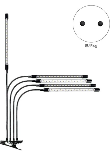 LED Büyümek Işık Zamanlayıcı Kısılabilir Tam Spektrum 5 Kafa Ampuller Esnek Klip Fito Lamba Fide Fito Lamba Ab Tak (Yurt Dışından) fiyatları
