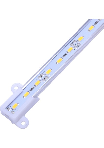 Adet 50 cm 12 V 36 LED 5630 Smd Sert Şerit Bar Işığı Alüminyum Sert Sıcak Beyaz (Yurt Dışından)