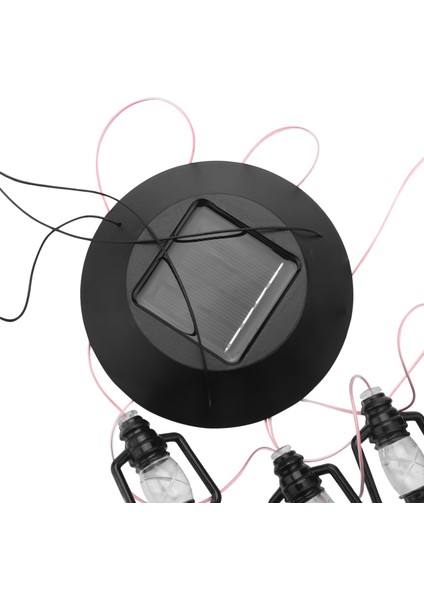 2x Değişen Güneş Enerjili Fenerler Rüzgar Ahenge Rüzgar Mobil LED Işık, Gzero Spiral Spinner Windchime Dış Mekan Zil (Yurt Dışından) indirimleri