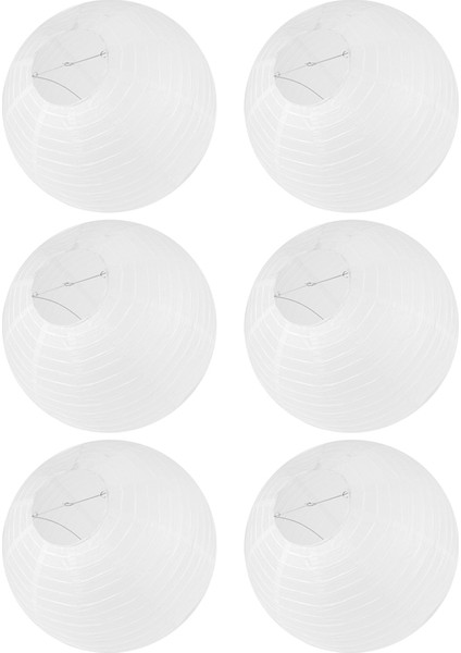 Parti Düğünü Için 6 x Çin Japon Kağıt Fener Abajur, 50CM (20 Inç) Kremsi-Beyaz (Yurt Dışından) fiyatları
