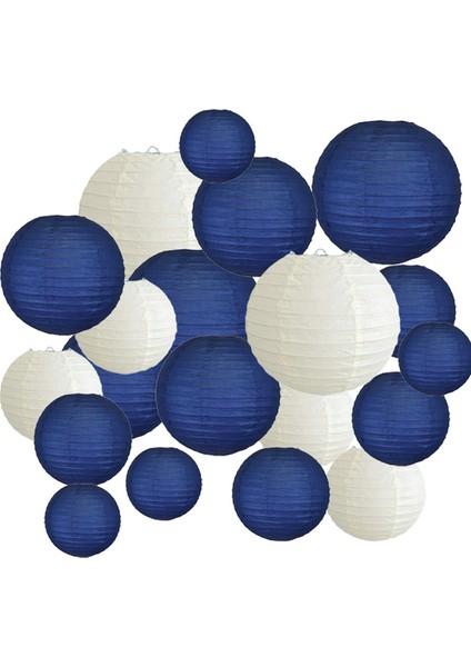 80 Adet 6 Inç-12 Inç Kağıt Fenerler Boyutu Lacivert Bej Çin Kağıt Fener Lampion ile Çeşitli (Yurt Dışından) indirimleri