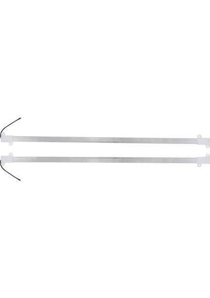 8x 50CM 12V 36 LED 5630 Smd Sert Şerit Işık Alüminyum Kabuk, Uç Kapaklı Sıcak Beyaz (Yurt Dışından) fiyatları