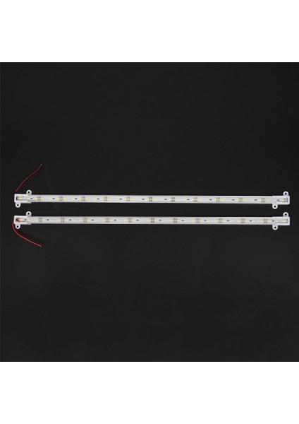 8x 50CM 12V 36 LED 5630 Smd Sert Şerit Işık Alüminyum Kabuk, Uç Kapaklı Sıcak Beyaz (Yurt Dışından) fırsatları