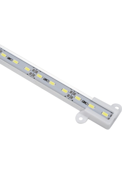 4 Adet 50 cm 12 V 36 LED 5050 Smd Sert Şerit Bar Işığı Alüminyum Sert Beyaz (Yurt Dışından) fırsatları