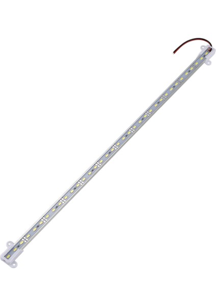 4x 50CM 12V 36 LED 5630 Smd Sert Şerit Bar Işığı Alüminyum Sert Beyaz (Yurt Dışından)