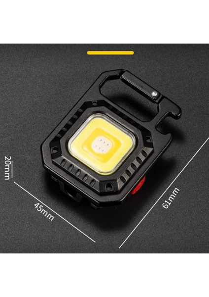 Mini LED El Feneri Çalışma Işığı Cob Cep El Feneri Anahtarlıklar USB Şarj Edilebilir Açık Kamp Lambası Tirbuşon ile (Yurt Dışından) indirimleri