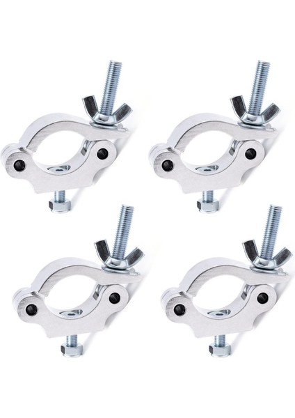 Ağır Hizmet Tipi Sahne Aydınlatma Kelepçeleri, 660LB Alüminyum Işık Kelepçeleri Dj Aydınlatma Projektörü Par Işıkları Için Kafes Kelepçeleri, 4 Paket (Yurt Dışından)