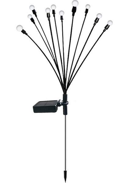 2pcs 10 Kafa Güneş Enerjili Ateşböceği Işıkları, 10 LED Dış Mekan Su Geçirmez Güneş Yıldız Yağmuru Sallanan Bahçe Işıkları (Yurt Dışından) indirimleri