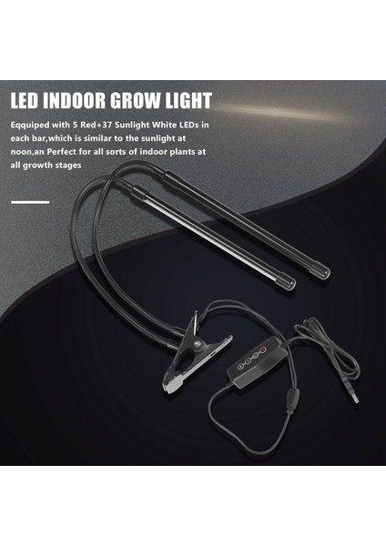 USB LED Kapalı Büyümek Işık, 40W Tam Spektrumlu Phyto Lambalar Güneş Işığı Beyaz Bitkiler Ev Hidroponik Etli Büyüme Kutusu (Yurt Dışından) fiyatları