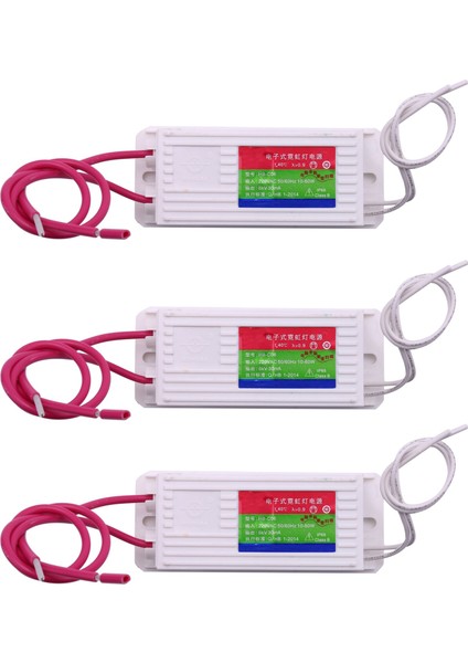 3 Adet Hb-Co6 Neon Elektronik Trafo Su Geçirmez Neon Güç Kaynağı Doğrultucu 6kv 60W 30MA (Yurt Dışından) fiyatları