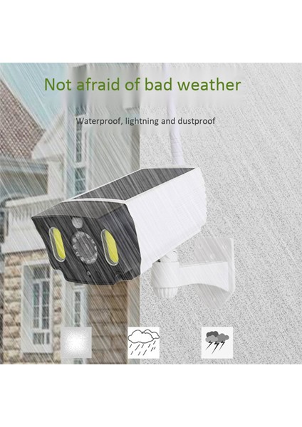 2x Güneş Enerjili Hareket Sensörü Sensörlü Işık, Kukla Kamera Su Geçirmez Sahte Kamera Açık Kapalı Sokak Spot Lambası, Cob (Yurt Dışından) indirimleri