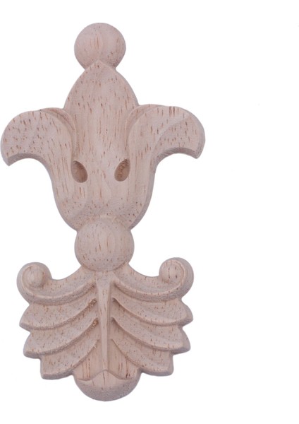 Kauçuk Ahşap Oyma Köşe Onlay Aplike Dekor Stili Için Boyasız Çerçeve Çıkartması: 4 # (Yurt Dışından)