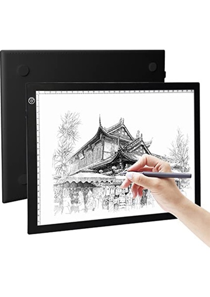 A4 LED Işık Pedi, USB Powered Çizim Tahtası, Elmas Boyama Için Mükemmel Ayarlanabilir Parlaklık Izleme Kutusu, Ayıklama Vinil (Yurt Dışından) fiyatları