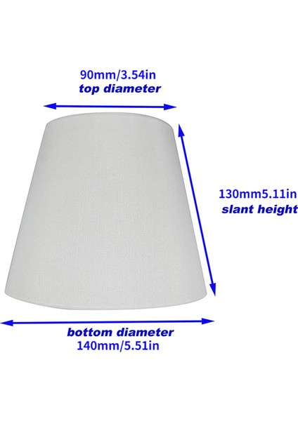 Avize Abajurlar Üzerinde 12 Beyaz Kumaş Kumaş Klipsli Set, E14 Duvar Lambası Avize Ev Dekorasyonu Için Yedek (Yurt Dışından) fiyatları