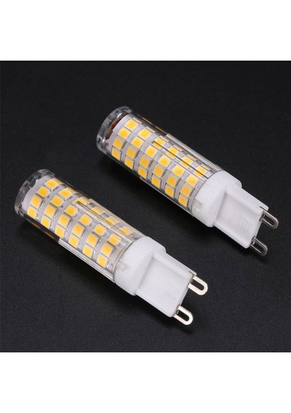 10W G9 100 LED Ampuller LED Mısır Ampuller Seramik, Titreme Yok, Geniş Işın Açısı, 4pcs Doğal Beyaz (Yurt Dışından) modelleri