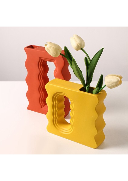 Iskandinav Sanat Vazo Morandi Seramik Vazo Basit Oturma Odası Ev Masaüstü Dekorasyon Yaratıcı Dekorasyon Dekoratif Vazo 2 (Yurt Dışından) indirimleri