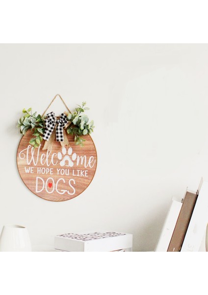 Hoşgeldiniz Yay Mektup Ön Kapı Işareti Ahşap Ev Dekorasyon Kolye Özel Günler Hatırlatma Kurulu Ev Asılı Dekorlar (Yurt Dışından) fırsatları