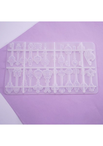 Dıy Kristal Epoksi Kalıp Tüm Kurulu Anahtar Koleksiyonu Kolye Süs Dekorasyon Simülasyon Silikon Kalıp (Yurt Dışından) modelleri