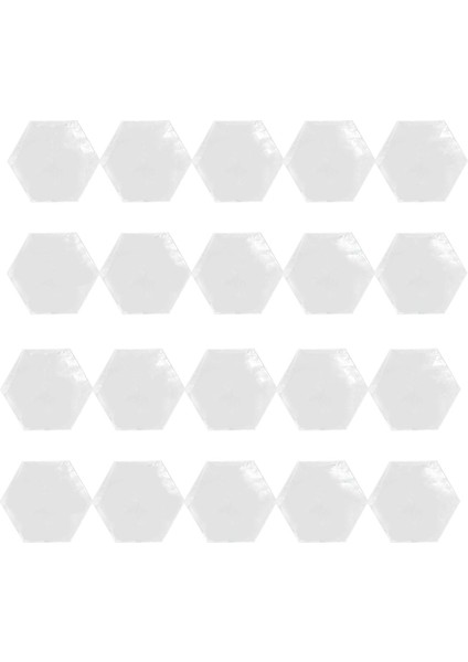 80 Adet Şeffaf Akrilik Altıgen Boş Yer Kartları Düğün Dekorasyon Masa Numaraları Konuk Adı Için (Yurt Dışından) fiyatları